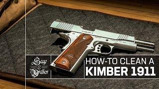 Kimber 1911 Custom II // How to Clean and Disassemble