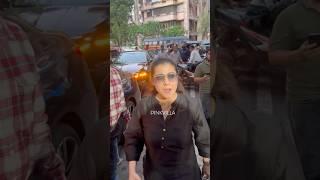 Kajol ARRIVES at Malaika Arora’s home post her Dad’s demise | #shorts #bollywood