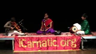 Varshini Ramanathan IL (Vocal), Sanjay Suresh WI (Violin) & Santosh Ravindrabharathy CA (Mridangam)