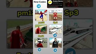 Spiderman + Ironman + Superman + Cheat Codes Indian Bikes Driving 3D New Update #shorts