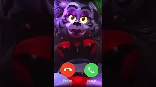 Roxanne Wolf is calling you | fnaf security breach | fnaf random | #shorts