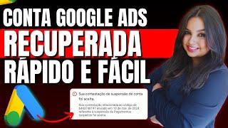 CONTA SUSPENSA GOOGLE ADS PAGAMENTO SUSPEITO : O PASSO A PASSO PARA RECUPERAR SUA CONTA RÁPIDO