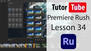 Premiere Rush Tutorial - Lesson 34 - Play Audio While Scrubbing and Loop