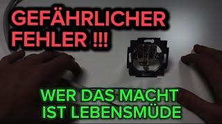 DUMMER FEHLER !!! Nur Anfänger machen das