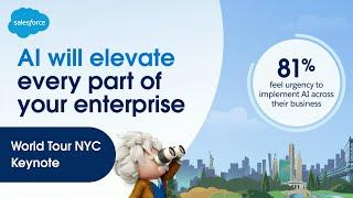 Welcome to the AI Enterprise - World Tour NYC Keynote | Salesforce