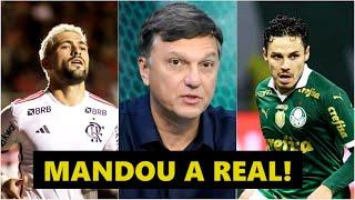 "Gente, a CHANCE de o Palmeiras SE CLASSIFICAR contra o Flamengo hoje é..." Mauro Cezar MANDA A REAL