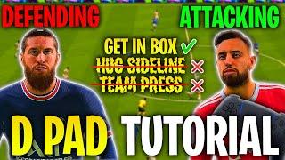 FULL IN-DEPTH D PAD TUTORIAL - WHAT D PAD TACTICS SHOULD YOU USE?! - #FIFA22 ULTIMATE TEAM TUTORIAL