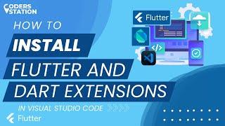 Installing Flutter and Dart in Visual Studio Code | How to install flutter and dart in vscode