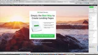 Thrive Content Builder - Landing Page tutorial