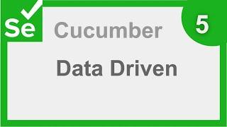 Selenium Cucumber Java BDD Framework 5 - Parameterization & Data Driven Testing