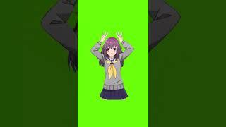 Shikanoko nokonoko koshitantan Dance , Green Screen