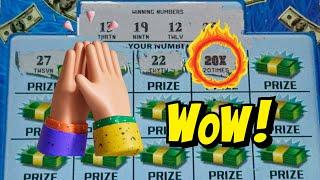 ‼️20X Multiplier‼️Symbol Win‼️15X the Money 20X the Money  Golden 7s 7️⃣ Georgia Lottery Tickets