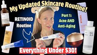 Anti-Aging AND Acne-Fighting Skincare Routine: How I Use Adapalene!