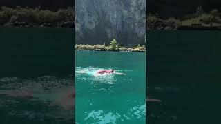 How to swim freestyle in the open water (lake)