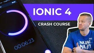 Ionic 4 Crash Course for Beginners - Build an App