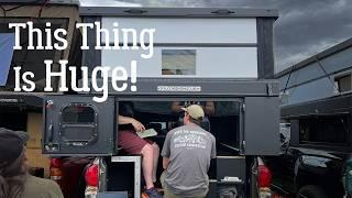 All New Bruin XL Pop-Up Truck Camper From Oru Designs USA — Walk-around at Overland Expo PNW 2024