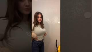 Sexy Girl Showing Her Big Boobs | Tik Tok Simple Dimple Challange #shorts #trending #viral