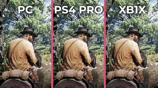 Red Dead Redemption 2 – PC 4K Max vs. PS4 Pro vs. Xbox One X Graphics Comparison