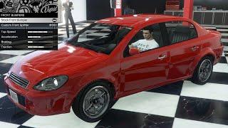 GTA 5 - OG Vehicle Customization - Declasse Premier (Chevy Aveo / Cobalt)