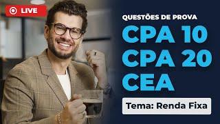 RENDA FIXA - Questões que caem nas provas (CPA 10, CPA 20 e CEA)