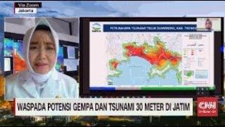 Waspada Potensi Gempa dan Tsunami 30 Meter di Jatim