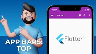 Flutter AppBar Widget: Top