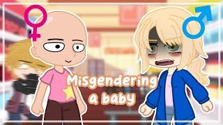 Misgendering a baby || One Punch Man || (audio credits in desc!) || Gacha Club Skit