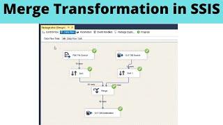 35 Merge Transformation in SSIS