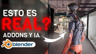 ESTO es el FUTURO.. |  BLENDER con IA y Herramientas Gratis