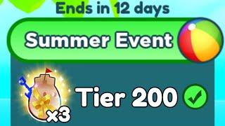 I COMPLETED THE *NEW* SUMMER EVENT!! (Pet Simulator X)