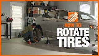 How to Rotate Tires | DIY Car Repairs | The Home Depot