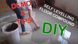 Full DIY Demo + TIPS - Self Levelling Floor Compound - Mapei 3240