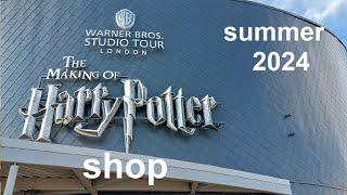 NEW Merch at Harry Potter WB Studio Tour London  shop  - summer 2024  |  Magical Pensieve