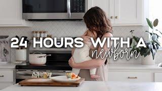24 HOURS WITH A NEWBORN | Our Daily Routine (As First Time Parents)