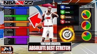 ABSOLUTE BEST STRETCH BUILD ON NBA 2K22 CURRENT GEN! BEST SHOOTING BIG BUILD ON NBA 2K22!