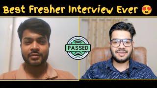 Java Freshers Interview Experience 