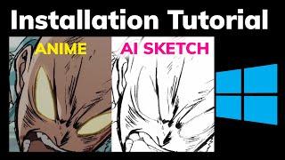 Anime2Sketch Windows Installation Tutorial