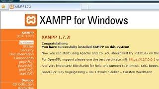 How to Install XAMPP for Windows 8 / Windows 8.1