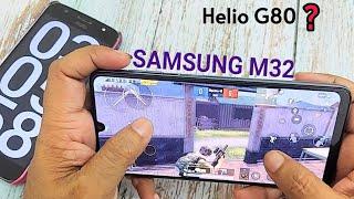 Samsung galaxy m32 bgmi test, graphics ,heating