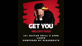 [FREE] (10+) Guitar Drill Afro Loop Kit - "GET YOU" (Central Cee, Dave, Guitar, Melodic ,Vocals)