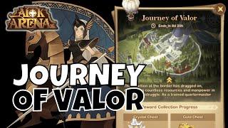 JOURNEY OF VALOR - VOYAGE OF WONDERS! [FURRY HIPPO AFK ARENA]