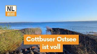 Cottbuser Ostsee ist voll | Wie geht es weiter? LEAG über nächste Schritte