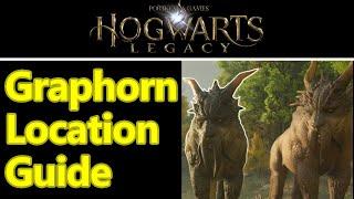 Hogwarts legacy Graphorn mount guide, den location, breeding for horn reagents, ground mount unlock