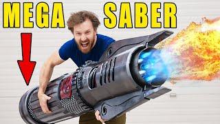 Turns out SIZE DOES MATTER! (GIANT MEGA SABER)