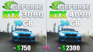 RTX 3080 vs RTX 4090 - How Big is the Difference?