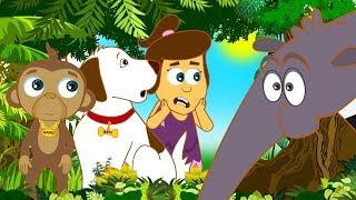 Jungle Adventure with Annie Ben and Mango | #WorldEnvironmentDay | Cartoon Video Story for Kids