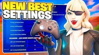 *NEW* Best Controller Settings + Sensitivity For Fortnite Chapter 6! (PS4/PS5/XBOX/PC)