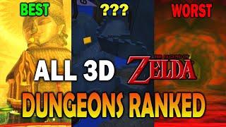 RANKING EVERY Single 3D LEGEND OF ZELDA DUNGEON From WORST To BEST