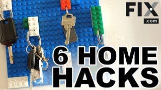 6 USEFUL HOME HACKS | FIX.com