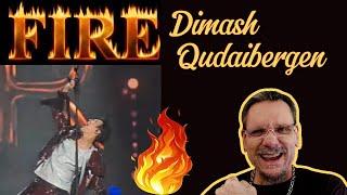 Dimash Kudaibergen | FIRE (2024-09-13 Astana Arena) | First Time Reacting To. love this side.